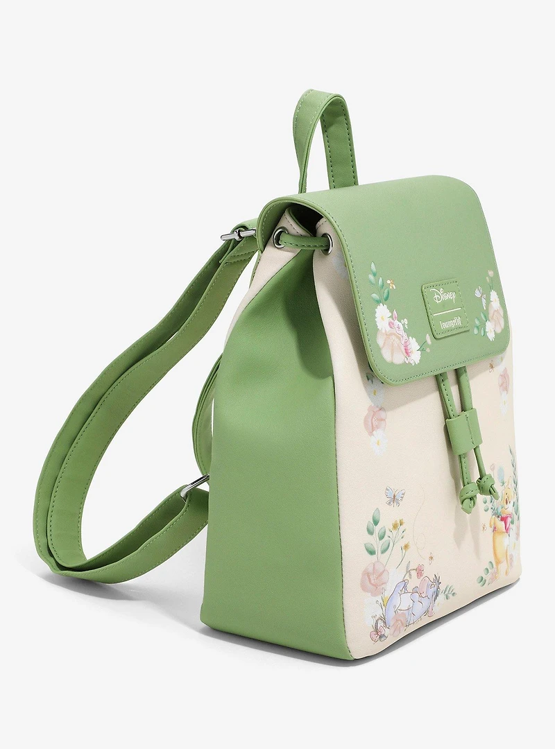 Loungefly Disney Winnie The Pooh Florals Mini Backpack