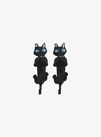 Coraline The Cat Front/Back Earrings