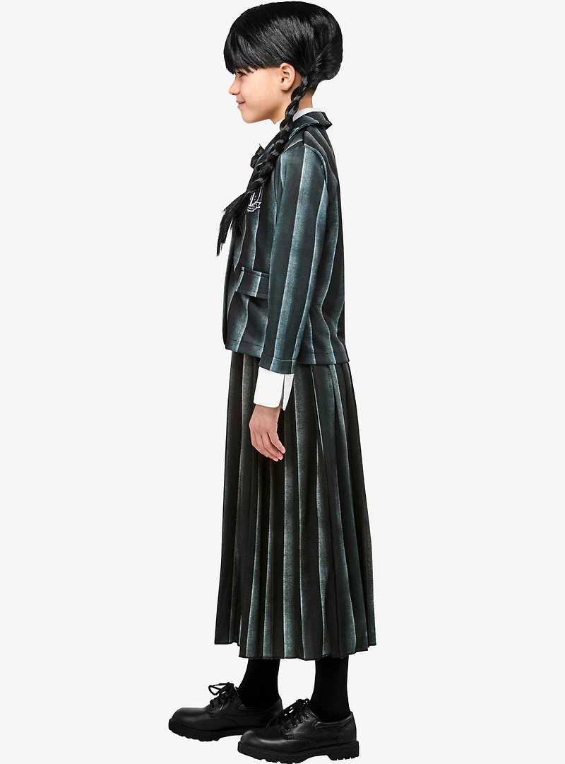 Wednesday Nevermore Academy Black Uniform Youth Costume