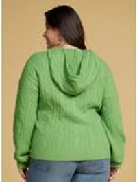 Her Universe Studio Ghibli My Neighbor Totoro Knit Women's Plus Zip Hoodie — BoxLunch Exclusive