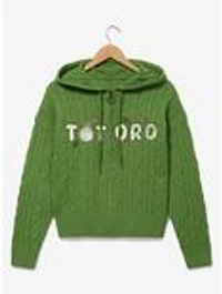 Her Universe Studio Ghibli My Neighbor Totoro Knit Women's Plus Zip Hoodie — BoxLunch Exclusive