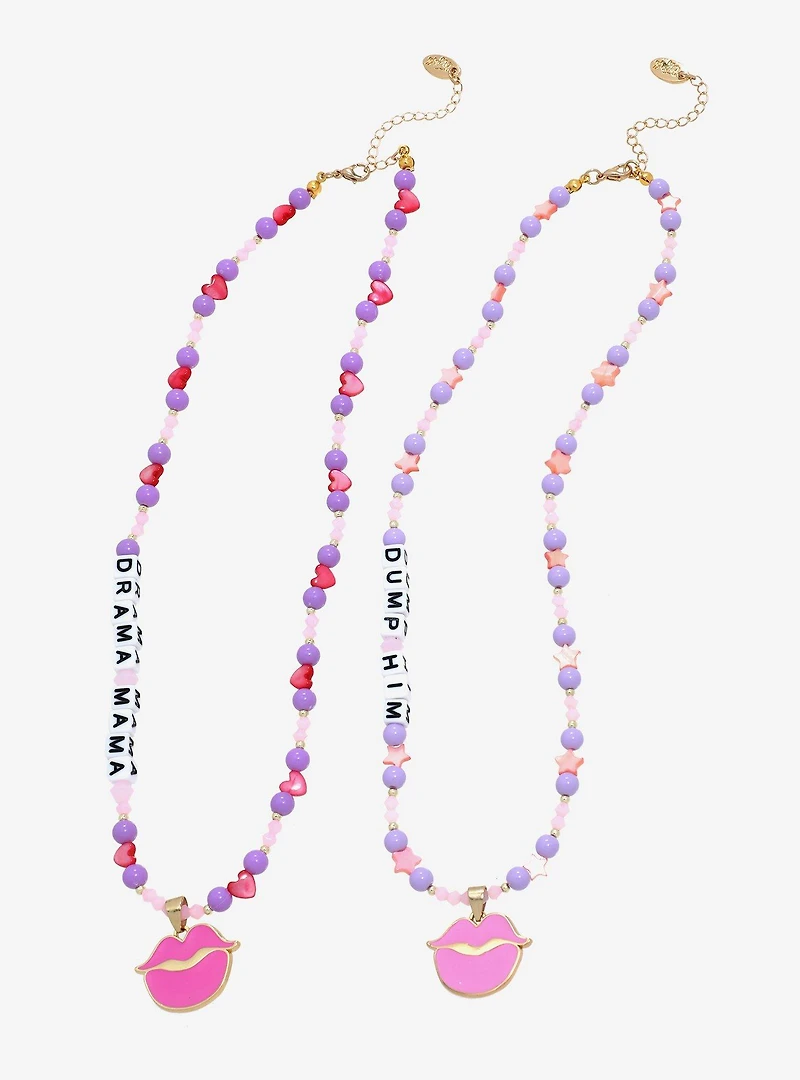 Bratz Dump Him Beaded Bestie Necklace Set — BoxLunch Exclusive