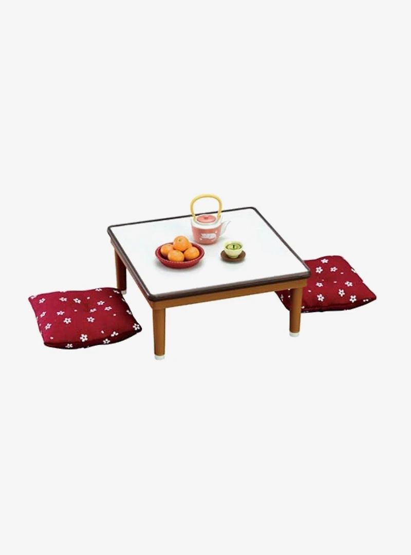 Re-Ment Kotatsu Table Miniature Figure Set