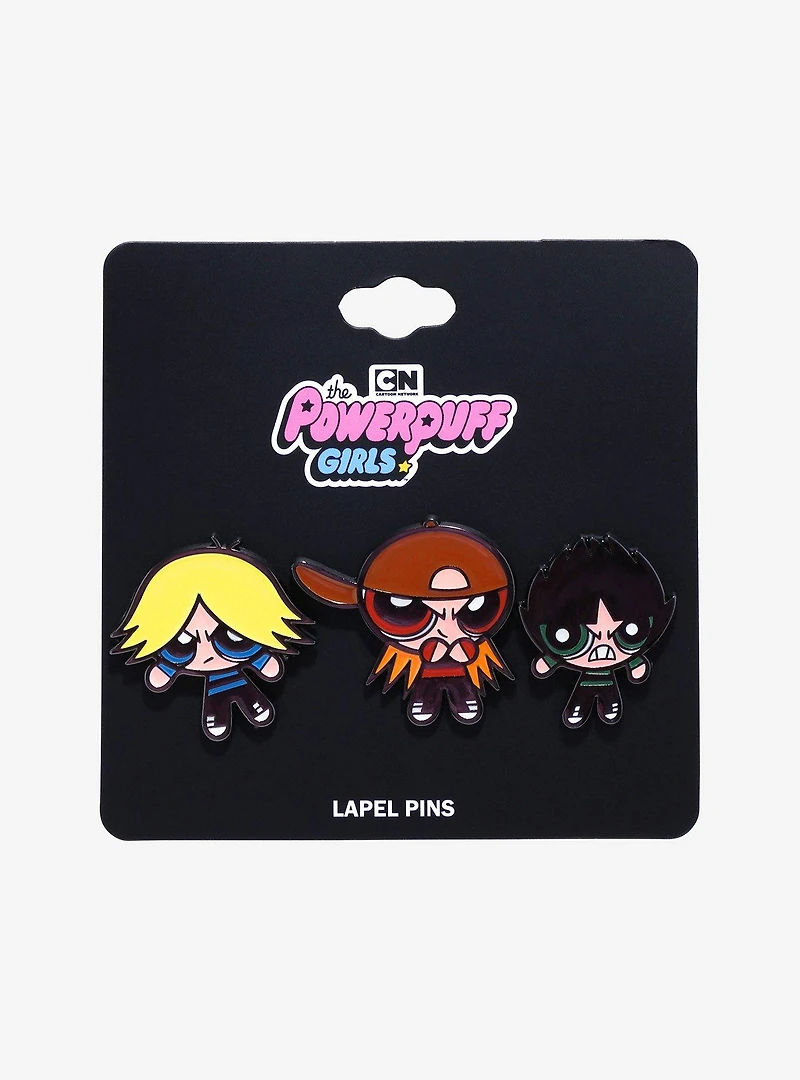 The Powerpuff Girls Rowdyruff Boys Enamel Pin Set - BoxLunch Exclusive