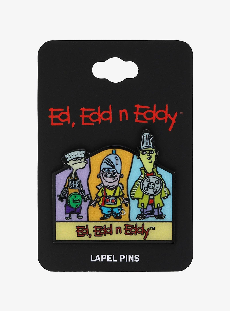 Ed, Edd n Eddy Group Portrait Enamel Pin - BoxLunch Exclusive