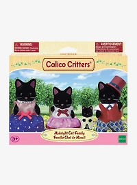Calico Critters Midnight Cat Family Figure Set