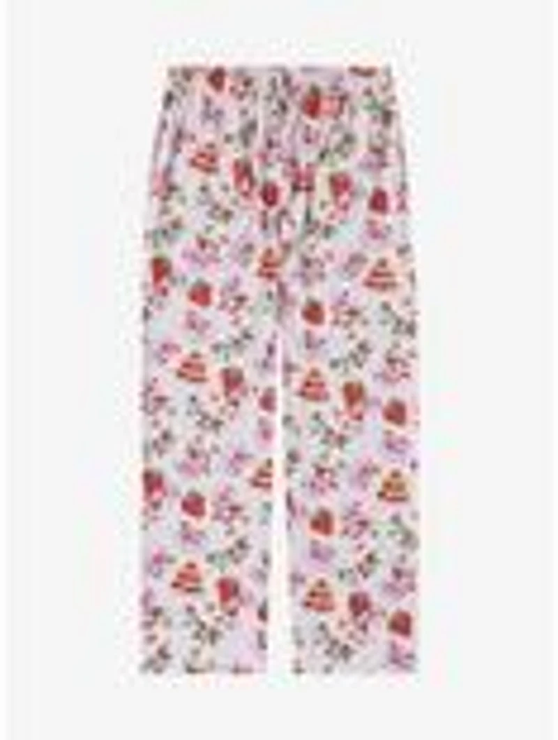 Strawberry Shortcake Icons Allover Print Sleep Pants - BoxLunch Exclusive