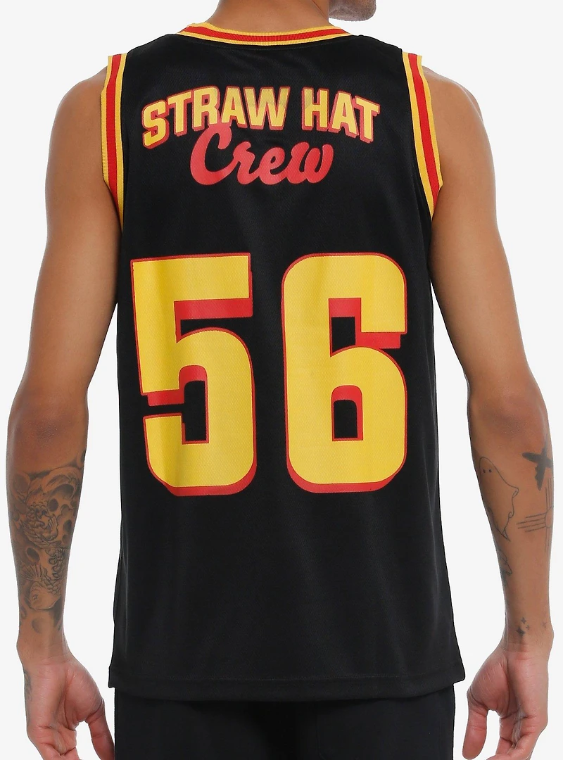 One Piece Straw Hat Crew Varsity Tank Top