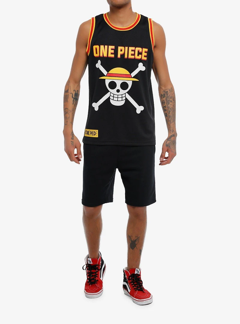 One Piece Straw Hat Crew Varsity Tank Top