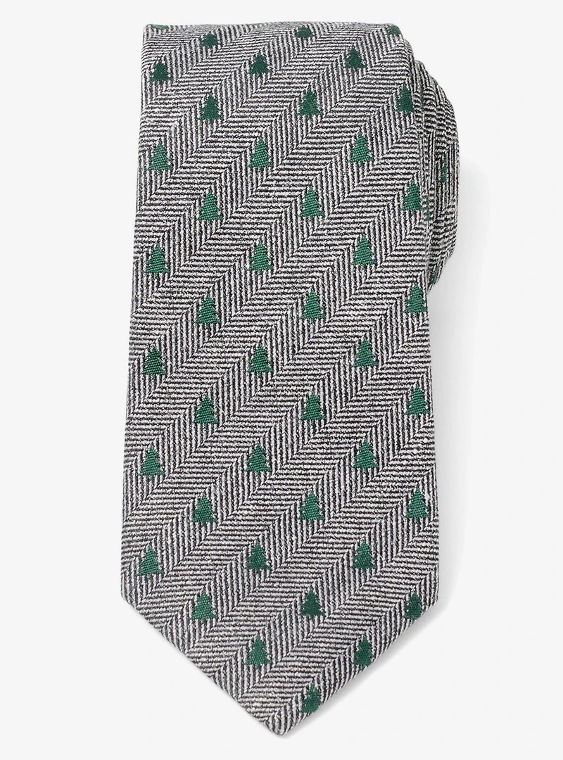 Tree Herringbone Tie