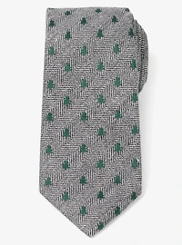 Tree Herringbone Tie