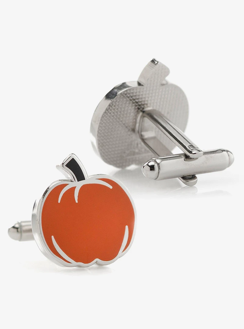 Pumpkin Enamel Cufflinks