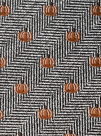 Pumpkin Herringbone Tie