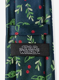 Star Wars The Mandalorian Grogu Navy Tie