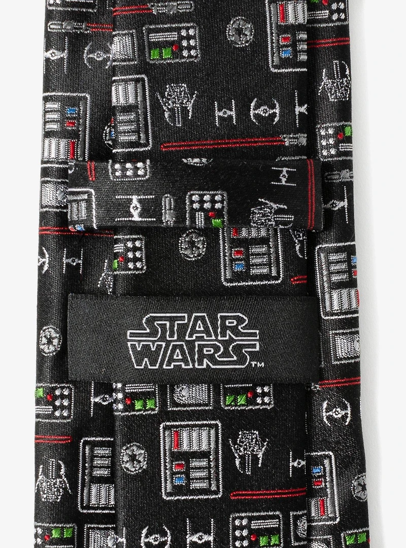Star Wars Vader Chest Plate Patterned Tie