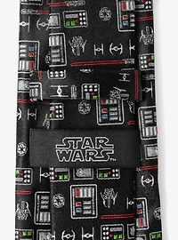 Star Wars Vader Chest Plate Patterned Tie