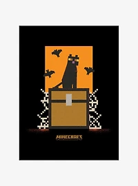 Minecraft Cat And Bats T-Shirt