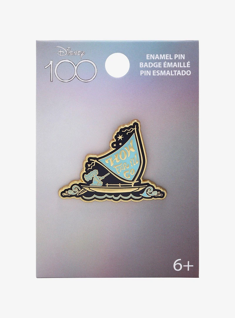 Loungefly Disney Moana How Far I'll Go Enamel Pin - BoxLunch Exclusive