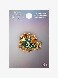 Loungefly Disney The Lion King Hakuna Matata Enamel Pin - BoxLunch Exclusive