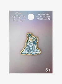 Loungefly Disney Frozen Olaf Do You Want to Build a Snowman Enamel Pin - BoxLunch Exclusive