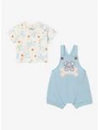 Disney Lady and the Tramp Scamp Infant T-Shirt Overall Set - BoxLunch Exclusive