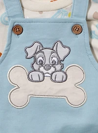 Disney Lady and the Tramp Scamp Infant T-Shirt Overall Set - BoxLunch Exclusive