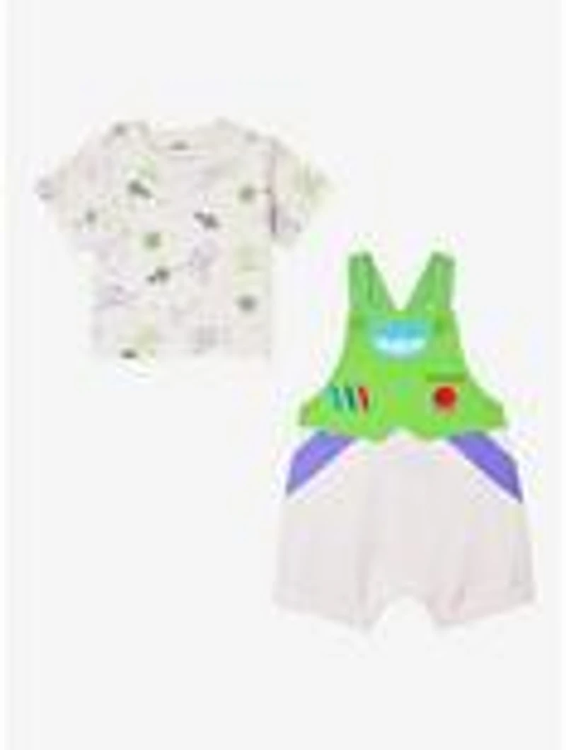 Disney Pixar Toy Story Buzz Lightyear Costume Infant T-Shirt and Overall Set - BoxLunch Exclusive
