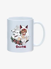Studio Ghibli Princess Mononoke Wolf Princess oz Mug