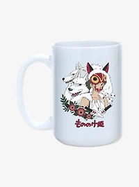 Studio Ghibli Princess Mononoke Wolf Princess 15 oz Mug