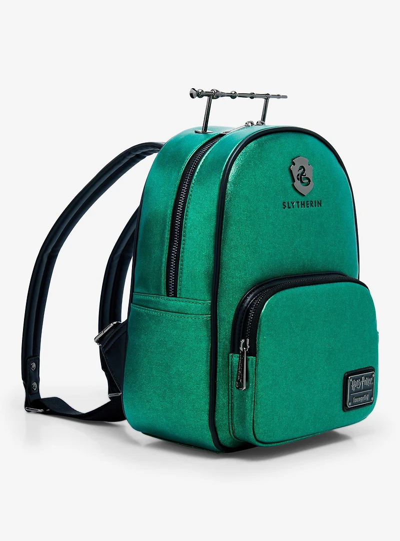 Loungefly Harry Potter Slytherin Elder Wand Mini Backpack — BoxLunch Exclusive