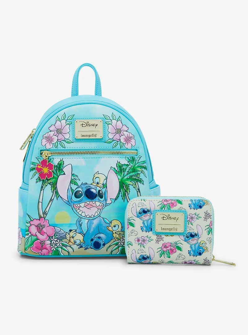 Loungefly Disney Lilo & Stitch Ducklings Beach Mini Backpack — BoxLunch Exclusive