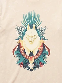 Studio Ghibli Princess Mononoke You Forget Mineral Wash T-Shirt