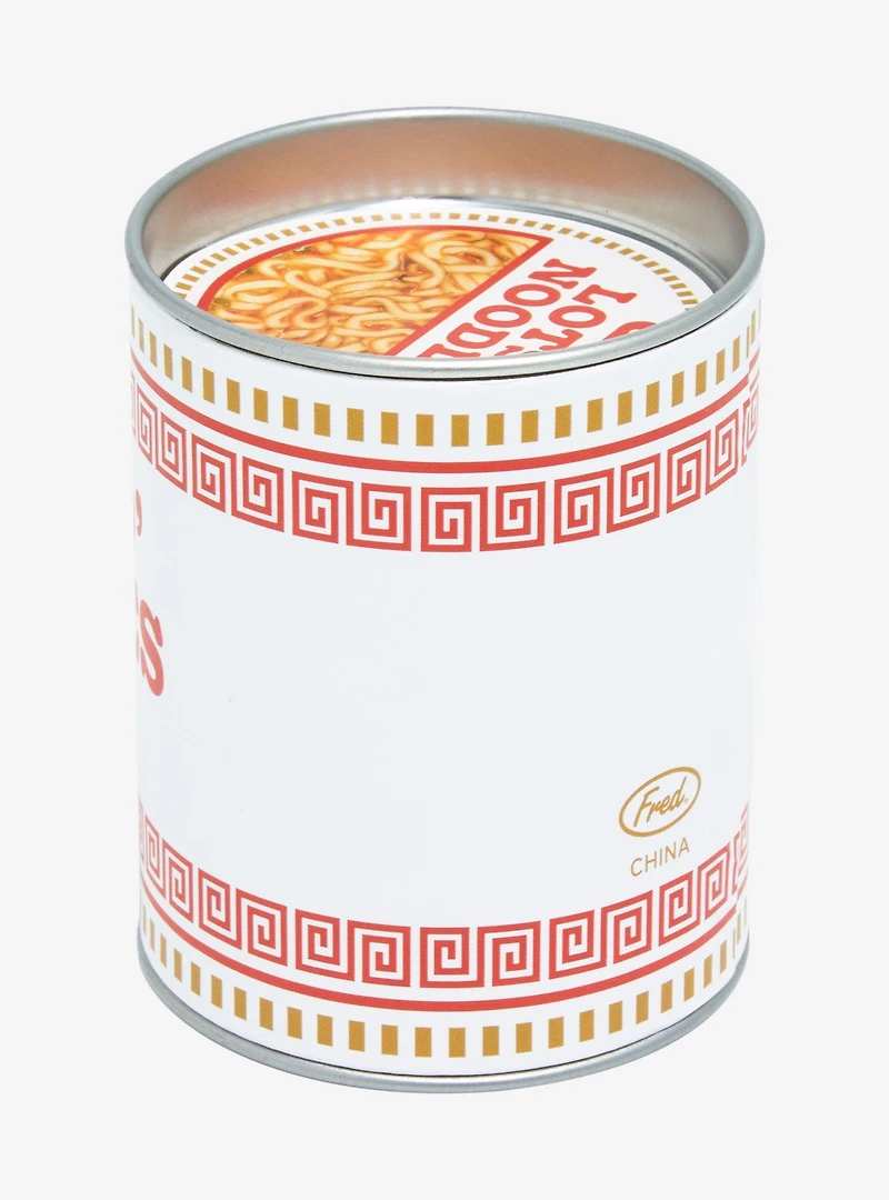 Fred Roll o’ Notes Lots o’ Noodles Cup o’ Notes Sticky Note Roll