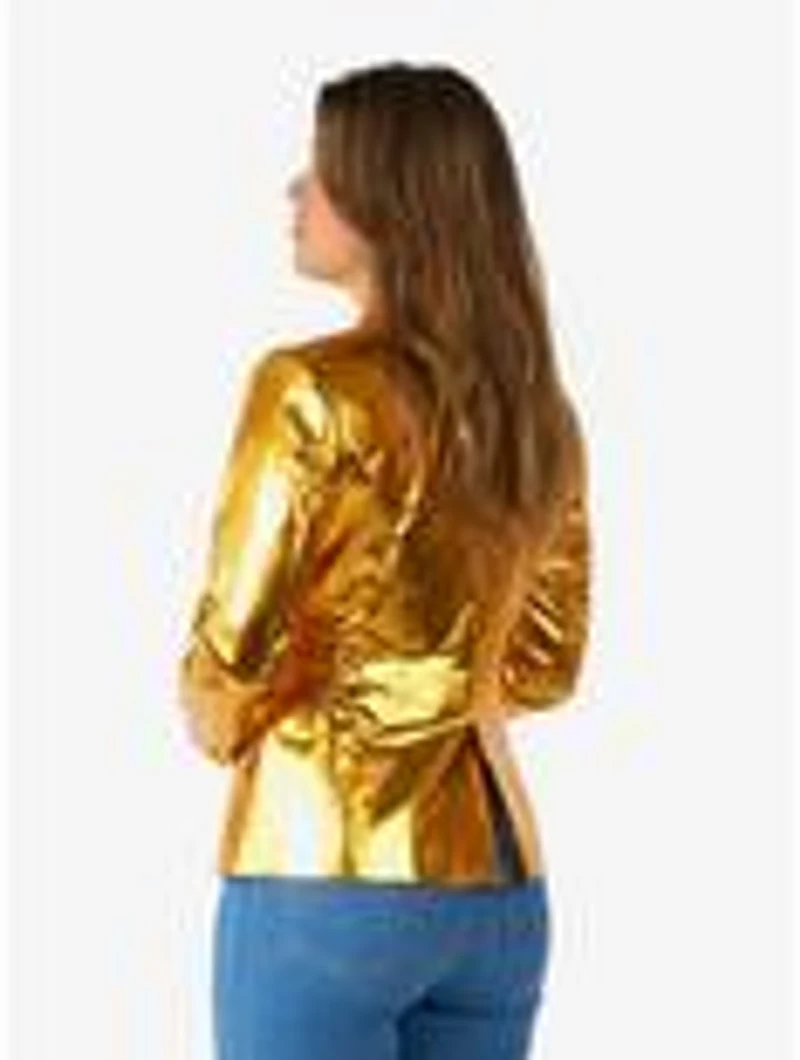 Groovy Gold Blazer
