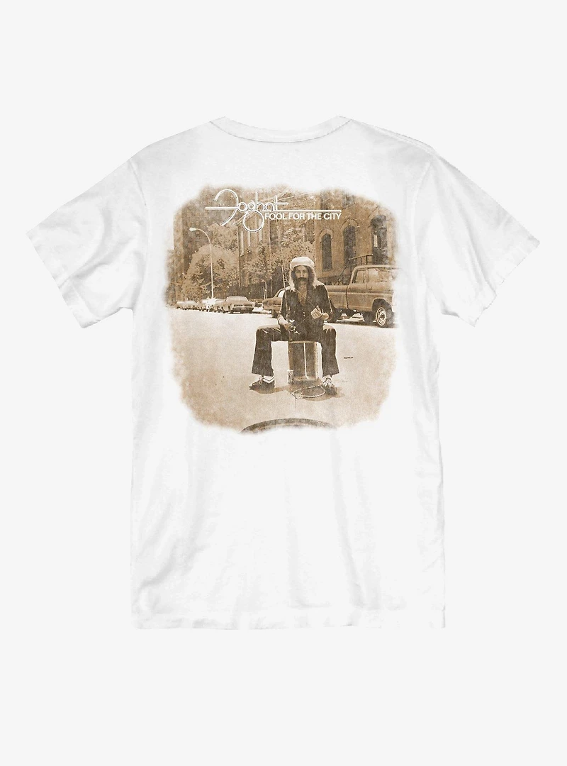 Foghat Logo Boyfriend Fit Girls T-Shirt