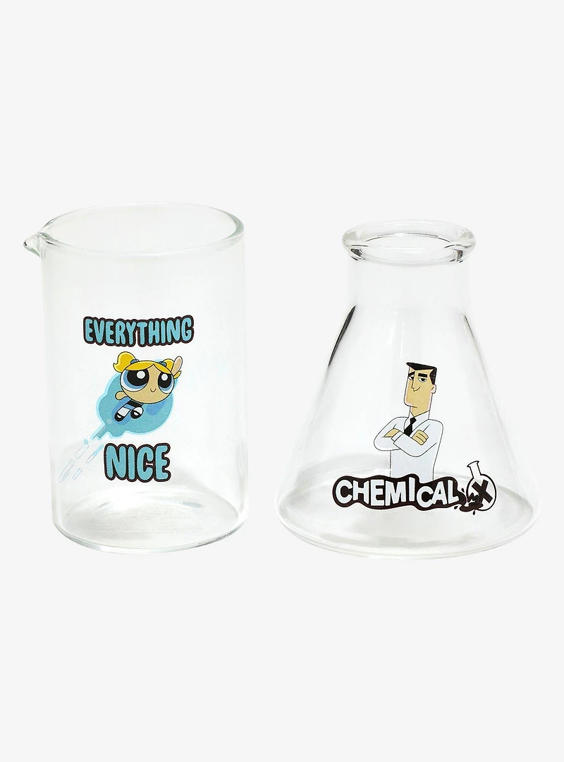 The Powerpuff Girls Potion Mini Glass Set