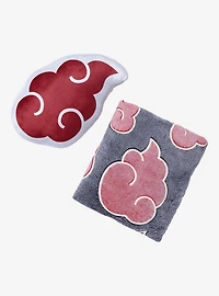Naruto Shippuden Akatsuki Cloud Glow-in-the-Dark Blanket and Pillow