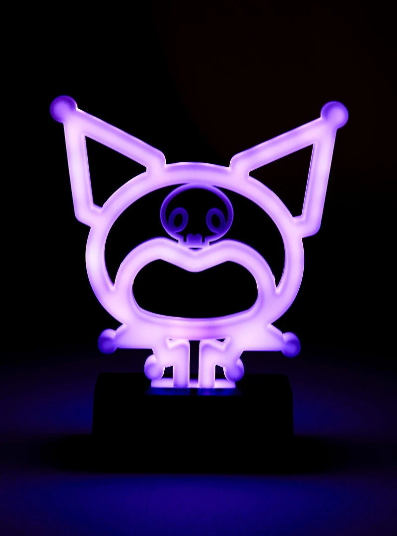 Sanrio Kuromi Silhouette Neon Desk Lamp