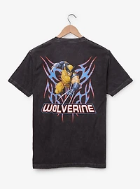 Marvel X-Men Wolverine Mineral Wash Portrait T-Shirt - BoxLunch Exclusive
