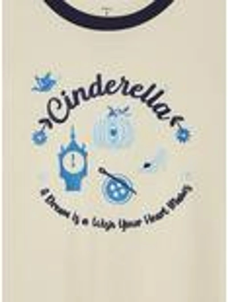 Her Universe Disney Cinderella Icon Ringer Women's Plus T-Shirt — BoxLunch Exclusive