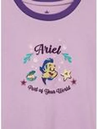 Disney The Little Mermaid Ariel Icons Women's Plus Ringer T-Shirt - BoxLunch Exclusive
