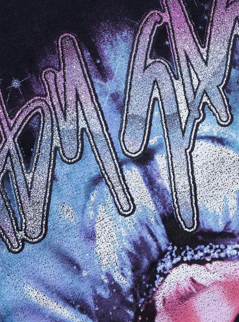 Lady Gaga Born This Way Glitter Boyfriend Fit Girls T-Shirt