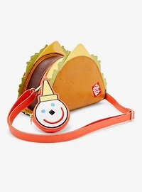 Loungefly Jack in the Box Taco Figural Crossbody Bag