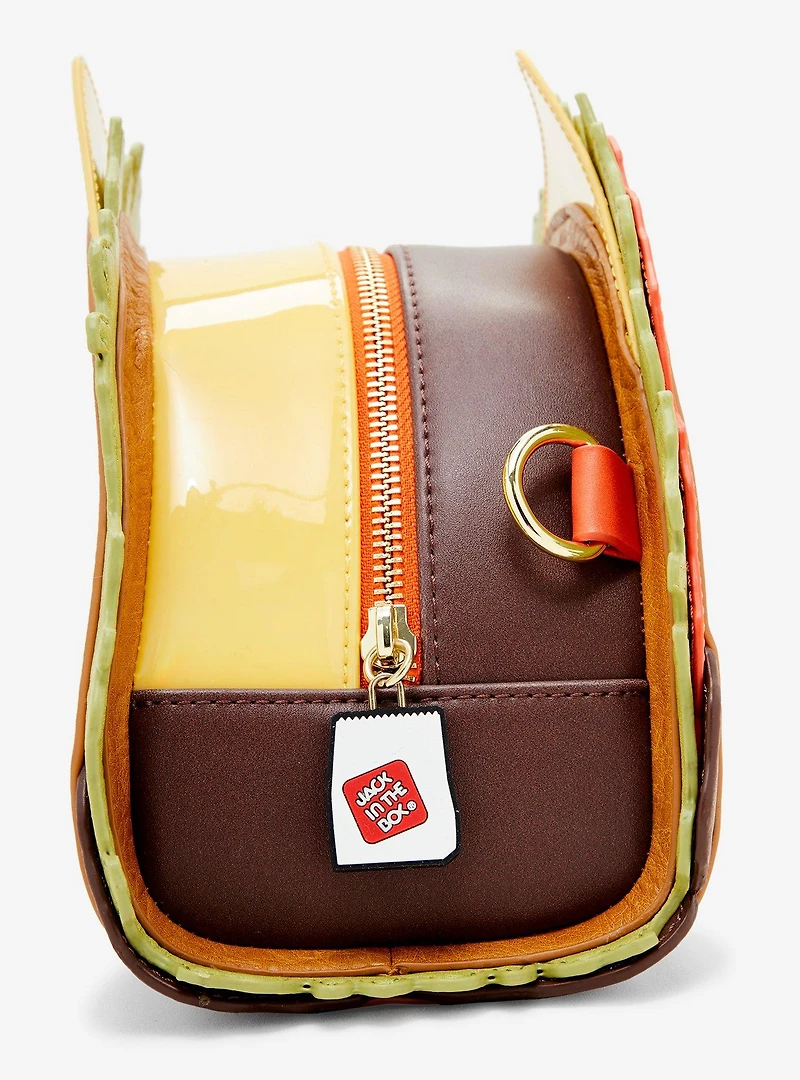 Loungefly Jack in the Box Taco Figural Crossbody Bag
