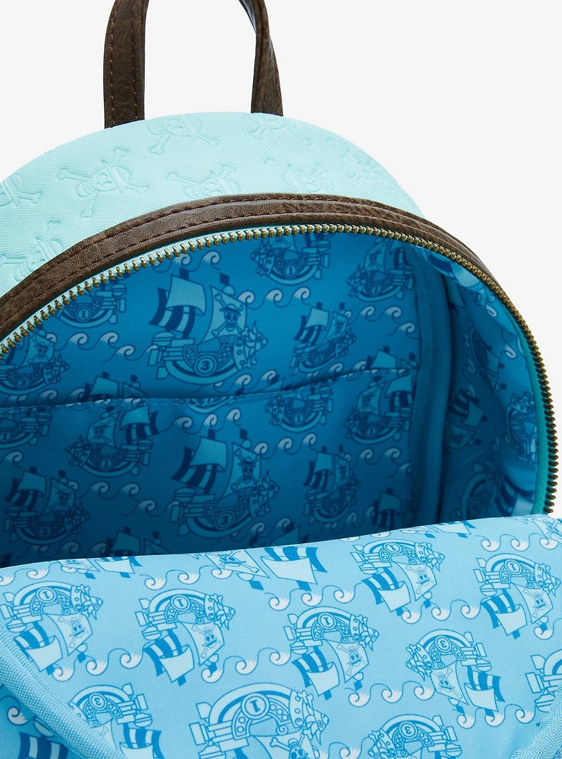 Loungefly One Piece Luffy and Crew Map Mini Backpack
