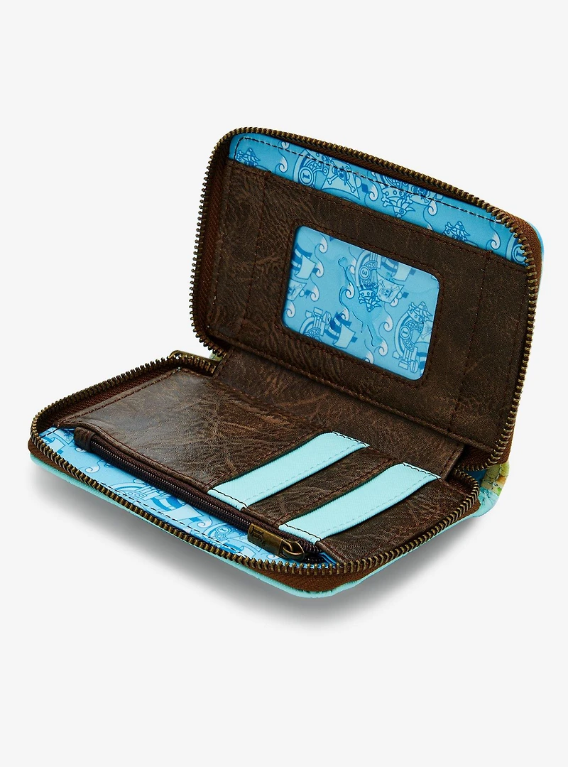 Loungefly One Piece Luffy and Crew Zip Wallet