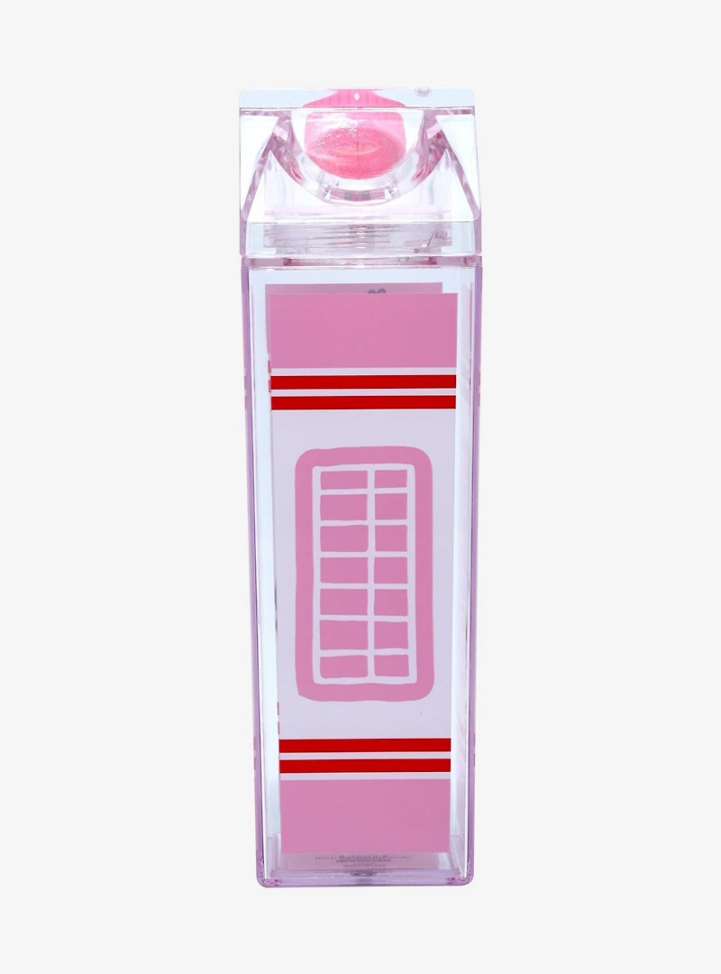 Sanrio My Melody Strawberry Milk Carton Water Bottle — BoxLunch Exclusive