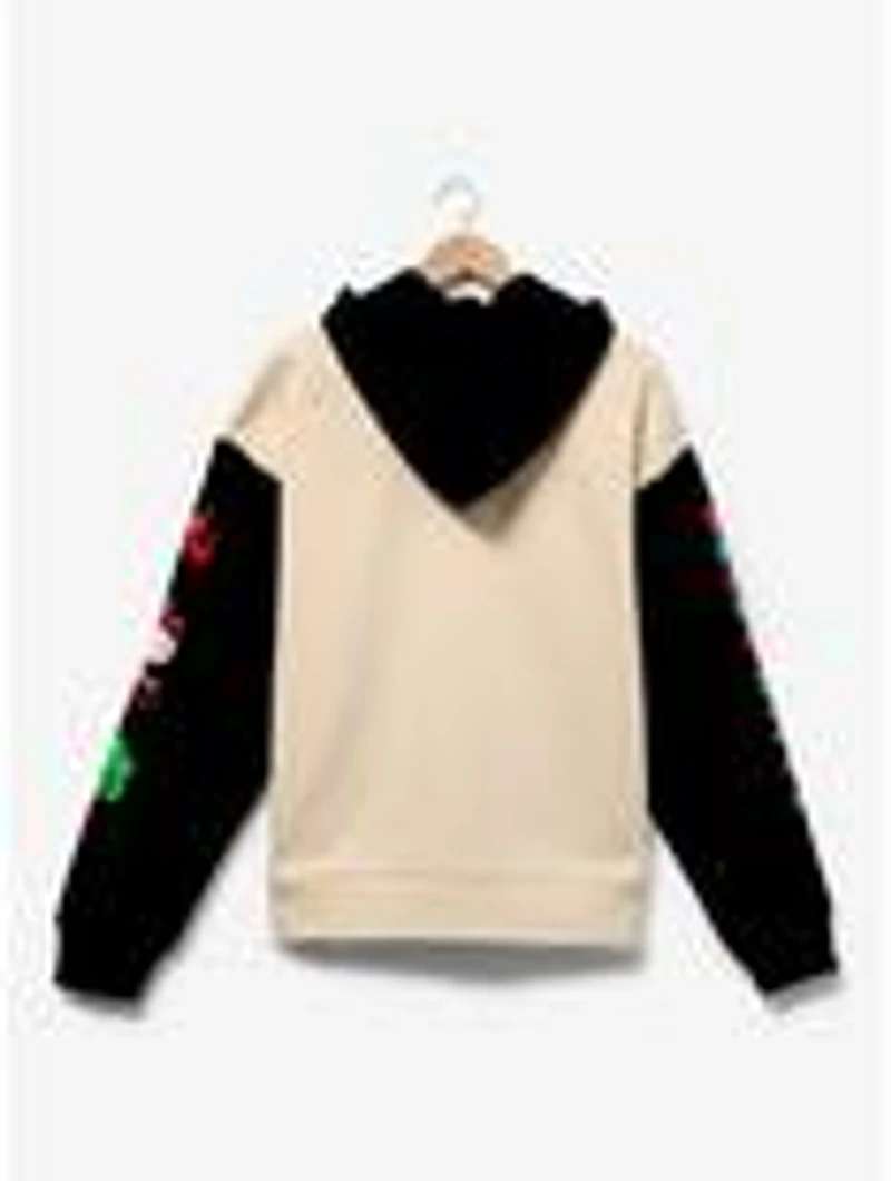 Sanrio Hello Kitty Color Block Women's Zip Hoodie — BoxLunch Exclusive