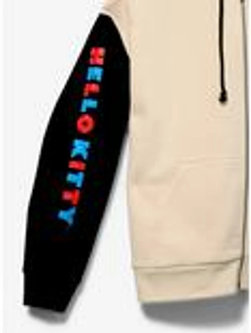Sanrio Hello Kitty Color Block Women's Zip Hoodie — BoxLunch Exclusive