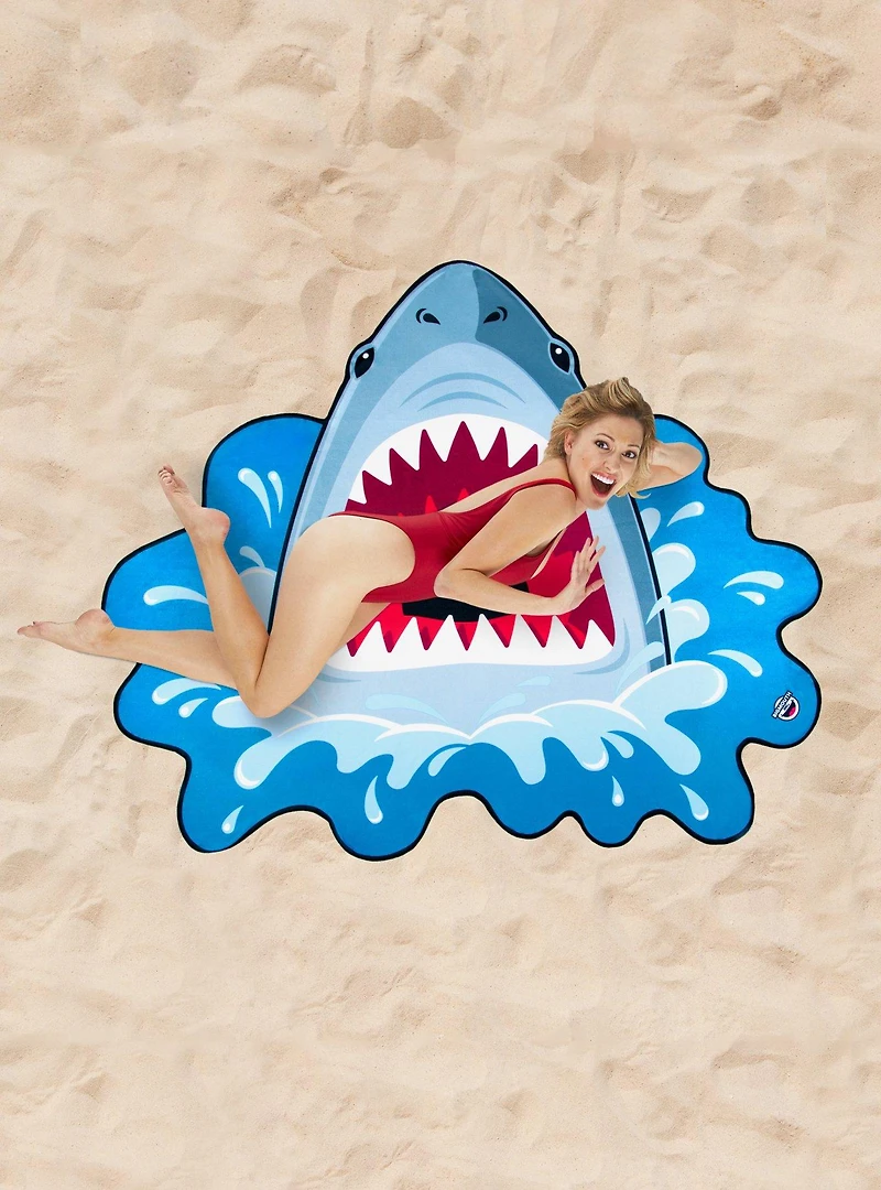 Shark Beach Towel Blanket